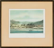 Baerentzen & Co; A Set of Lithographs Illustrating the Danish West Indies, six