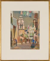 Lykourgos Kogevinas; A Bustling Street Scene