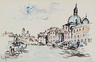 Gregoire Boonzaier; Grand Canal, Venice