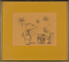 Maggie Laubser; Study of Flowers in a Vase