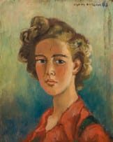 Maurice van Essche; Portrait of a Woman
