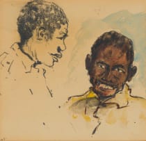 Nita Spilhaus; Double Portrait of a Man
