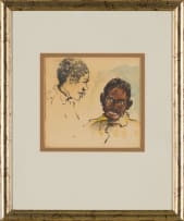 Nita Spilhaus; Double Portrait of a Man