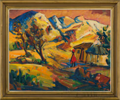 Stefan Ampenberger; Figure in a Landscape