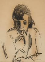 Jean Welz; Pensive Figure