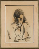 Jean Welz; Pensive Figure