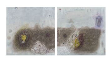 Hussein Salim; Longing and Love, diptych