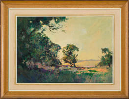 Titta Fasciotti; Landscape with Trees