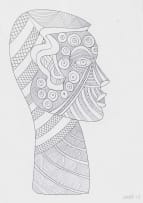 Andrew Verster; Untitled (Head in Profile II)