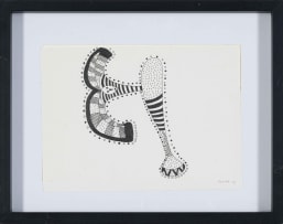 Andrew Verster; Untitled (Abstract Composition with Stripes)