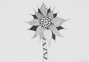 Andrew Verster; Untitled (Abstracted Flower)