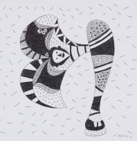 Andrew Verster; Untitled (Abstract Composition with Face)