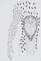 Andrew Verster; Untitled (Torso and Mask I)