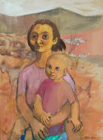 Marjorie Wallace; Portrait of a Mother and Child