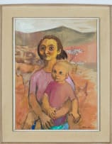 Marjorie Wallace; Portrait of a Mother and Child