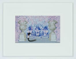 Junius Cravens; Set Design for a Garden of Elegance