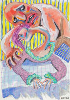 Dominique Cheminais; Hugh and Justine in the Basement