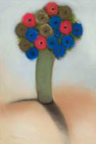 Pieter van der Westhuizen; Flowers in a Tall Vase