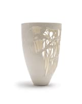 Cilla Williams; Vase with tree lattice detail