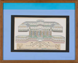 Detton (Tito) Zungu; Untitled (Large Building with Shrubs)