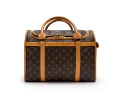Louis Vuitton; A Vintage Monogram Sac Chien (Dog Bag) with Gold-Tone Hardware