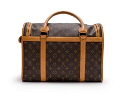 Louis Vuitton; A Vintage Monogram Sac Chien (Dog Bag) with Gold-Tone Hardware