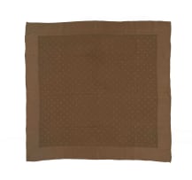 Louis Vuitton; A Taupe Châle Monogram Pure Silk Scarf