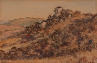 Erich Mayer; Rocky Landscape