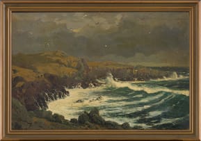 Karl Paul Themistocles von Eckenbrecher; Seascape