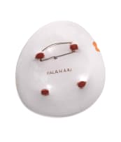 Kalahari Studio; Organic-shaped plate with nude figure