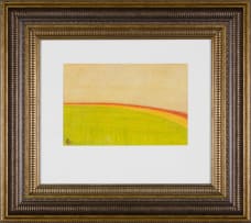 Pieter van der Westhuizen; Landscape in Green, Yellow and Orange
