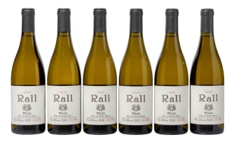 Rall Wines; White; 2019; 6 (1 x 6); 750ml