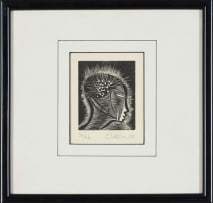 Cecil Skotnes; Untitled (Head in Profile)