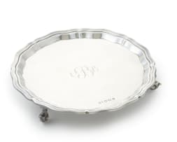 An Elizabeth II silver salver, Viners Ltd, Sheffield, 1962