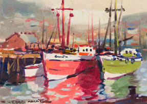 Wessel Marais; Fishing Boats