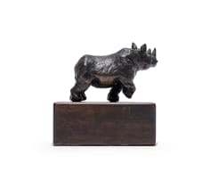 Dylan Lewis; Centennial Black Rhinoceros Maquette