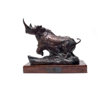 Dylan Lewis; Centennial Black Rhinoceros Maquette