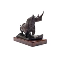 Dylan Lewis; Centennial Black Rhinoceros Maquette