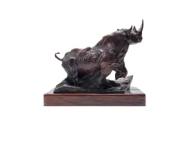 Dylan Lewis; Centennial Black Rhinoceros Maquette