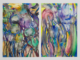 Joseph Ntensibe; Untitled l; Untitled ll, two