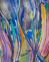 Joseph Ntensibe; Untitled l; Untitled ll, two