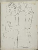 Geoffrey Mukasa; Untitled (Seated Nude)