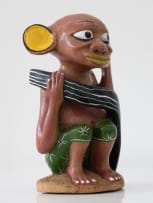 Augustino Malaba; Untitled, (Listening to the Radio)