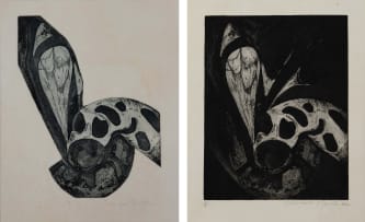 Theresa Musoke; Butterfly I; Butterfly II, two