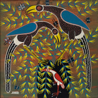 Simon Mpata; Birds and Insects