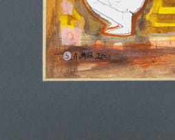 Salah Elmur; Untitled I; Untitled II, two