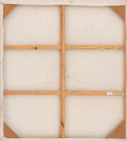 Wendy Vincent; Untitled (Abstract in Green and Yellow)