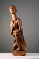 Noria Mabasa; Kneeling Female Figure