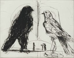 William Kentridge; Thinking Aloud, Small Thoughts, nine