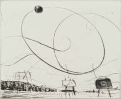 William Kentridge; Thinking Aloud, Small Thoughts, nine